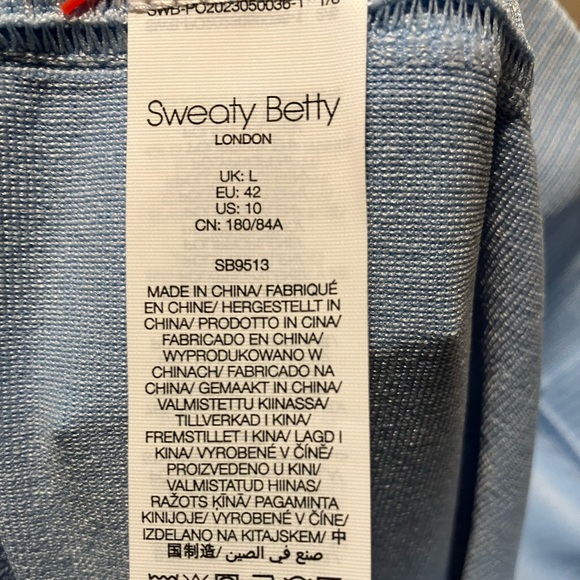 Sweaty Betty Light Blue Leggings - Picture 14 of 14